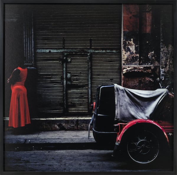 Miguel Rio Branco, Red Dress, Red Side Car, 2001