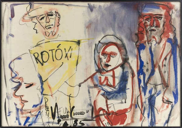 Iberê Camargo, Rotoxi, from the Pesticides/Drugs series, 1985