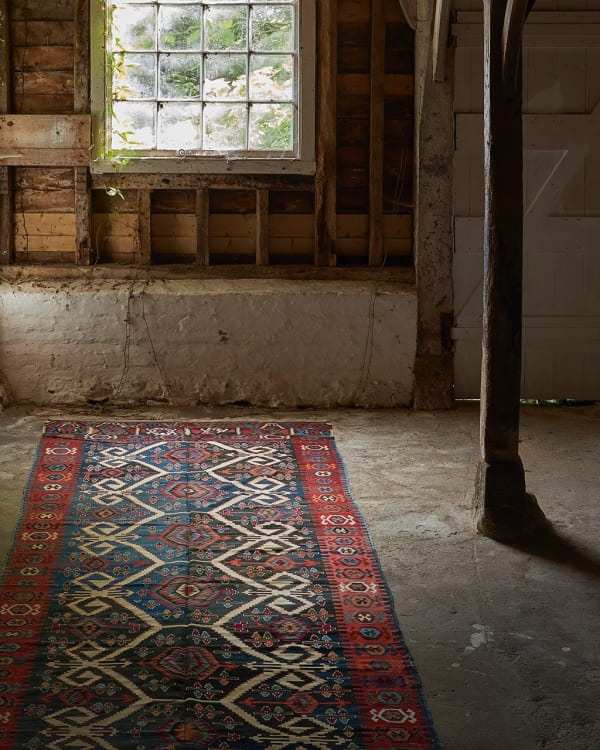 Central Anatolian kilim 414 x 151cm 1st half 19th century