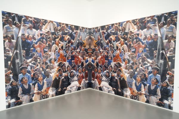 Rashid Rana, All Eyes Skywards During the Annual Parade, 2004