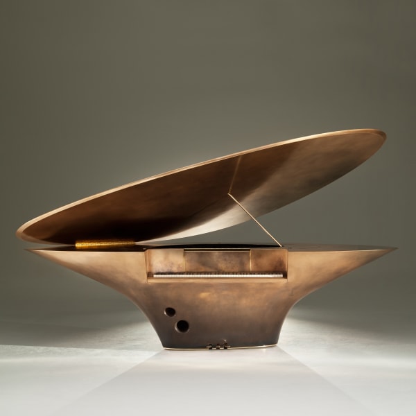 Based Upon - Twist Digital Piano - Bronze (Work Available for Commission), 2020