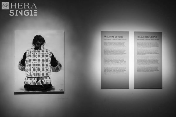 ART EXHIBITION AT THE VOLKENKUNDE MUSEUM, LEIDEN