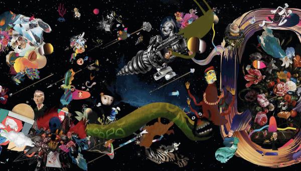 Raghava KK, The Churning of the Cosmic Oceans, 2021