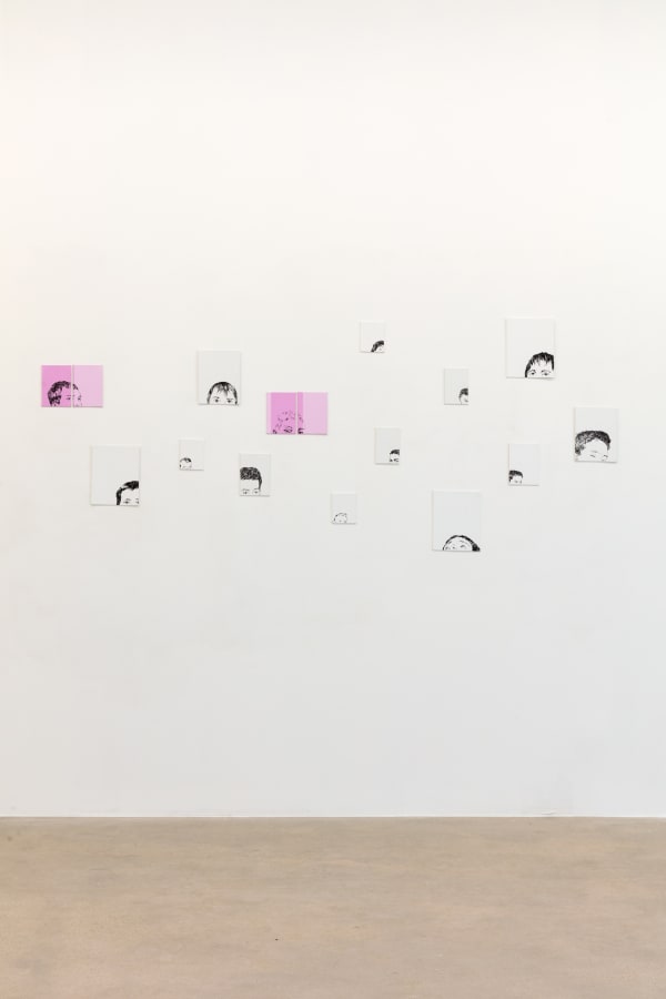 installation view of "Dams Realism" an overview of works by Jimi Dams