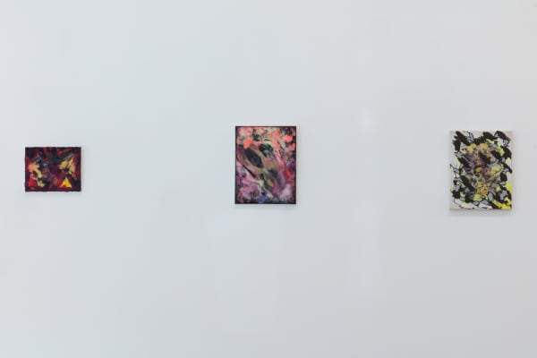 installation view of Rush Baker IV