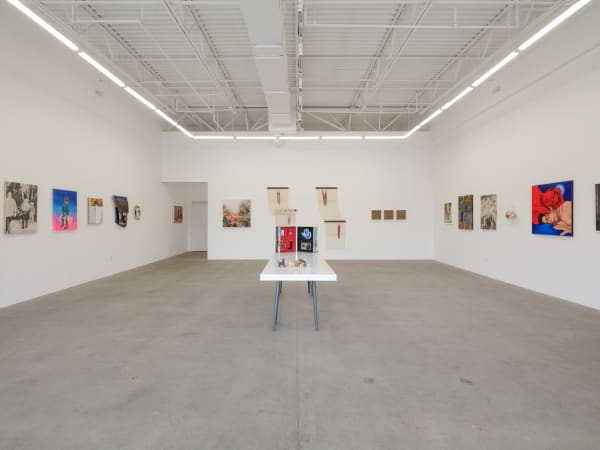 installation view of Terrenos