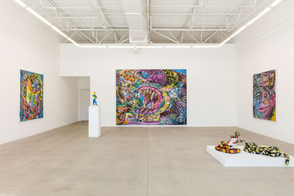 installation view of Natalie Westbrook "Mother of Pearl"