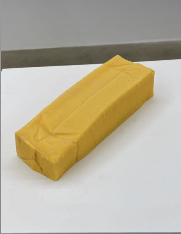sculpted Velveeta cheese out of silicone