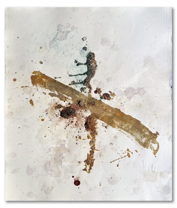 drawing from spices and pigments