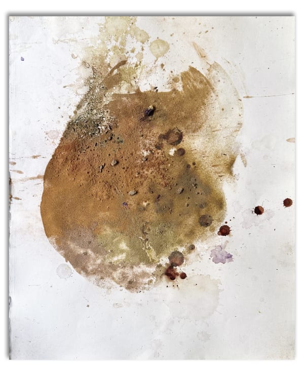 drawing from spices and pigments