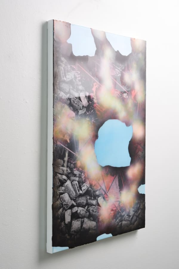 installation view of Shifting Grounds