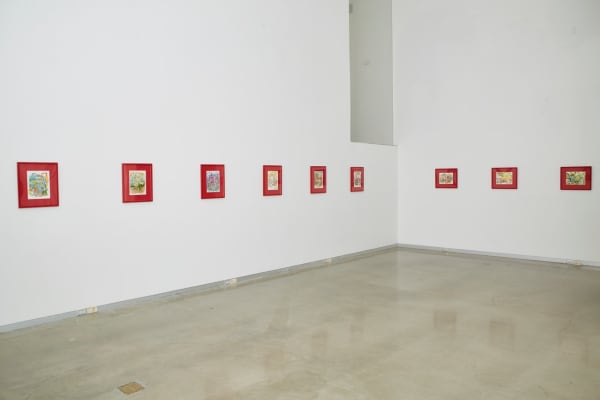 installation view of Shifting Grounds