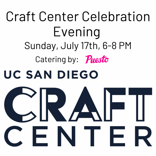 UCSD Craft Center Celebration Evening
