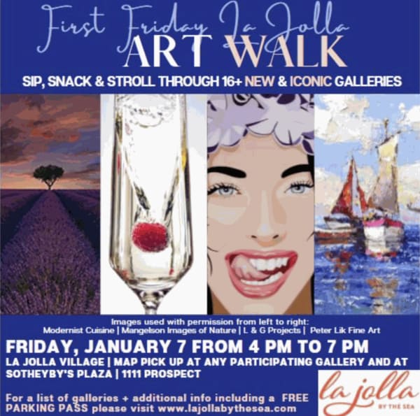First Friday La Jolla Art Walk