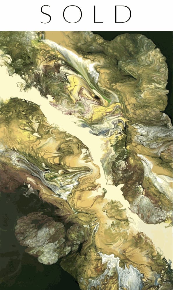 Shereen Caswell, A Touch of Gilt I