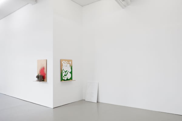 DAN REES & FREDRIK VÆRSLEV "Shelf Paintings (Pottery in October) (Decorations by Dan Rees)"