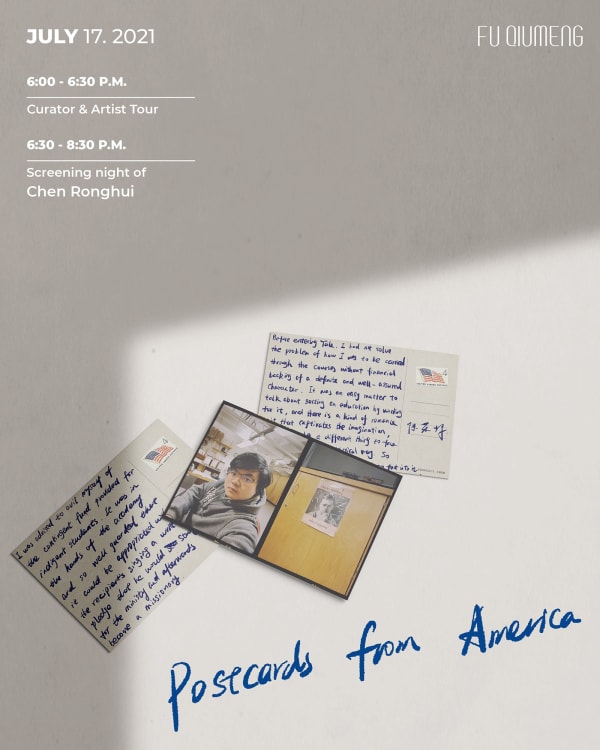 Poster of "postcards from America"