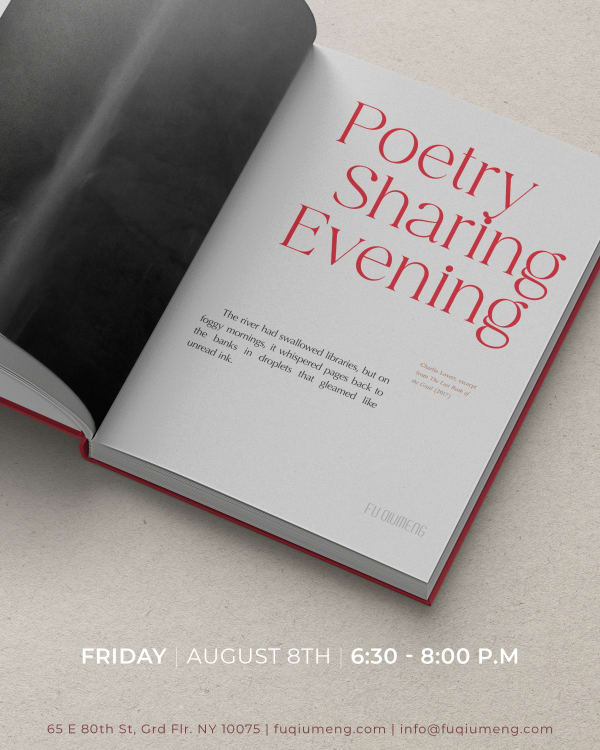 Poetry Sharing Evening | Michael Cherney: Light & Grain 秋麦
