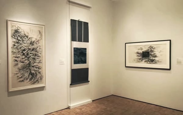 Exhibition View Artworks By Arnold Chang Left And His Collaboration With Michael Cherney Right