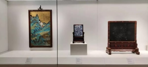 Works of art on display at the museum