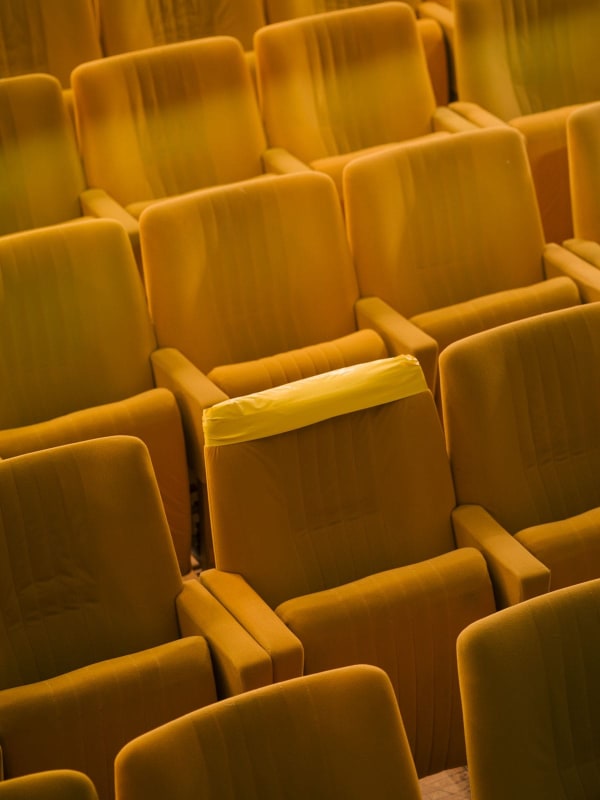 Su Jiehao's Work, The empty chair inside the cinema
