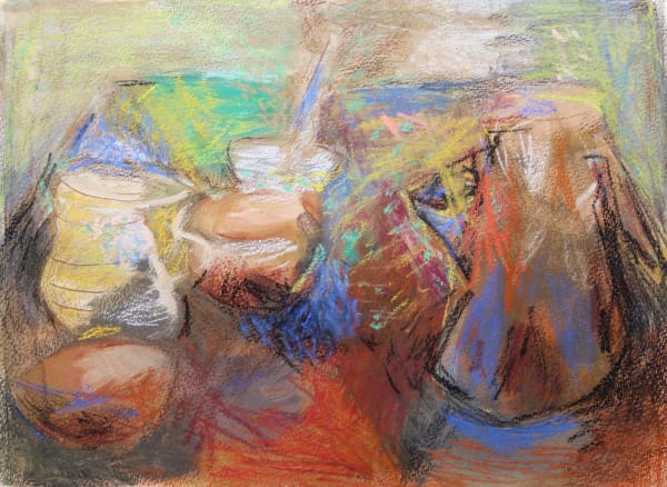 Max Wolpe, Still Life with Jug, 1990