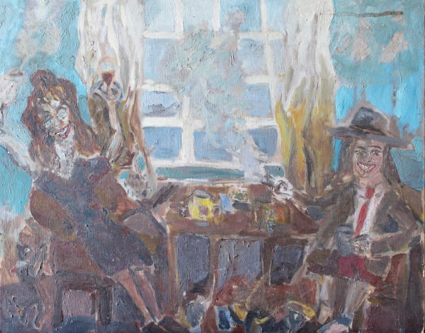 Max Wolpe, Cat's Conversations no.4, 1990