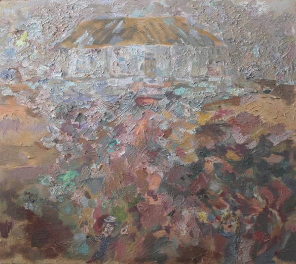 Max Wolpe, In the shade of the coffee sipping tree, 2001