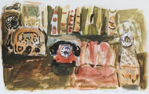 Max Wolpe, Wireless and Dial Telephone (up country) (before 021), 2016