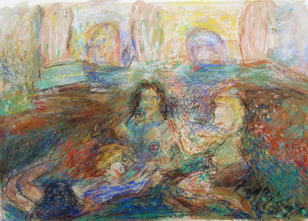 Max Wolpe, The Three Graces, 1990