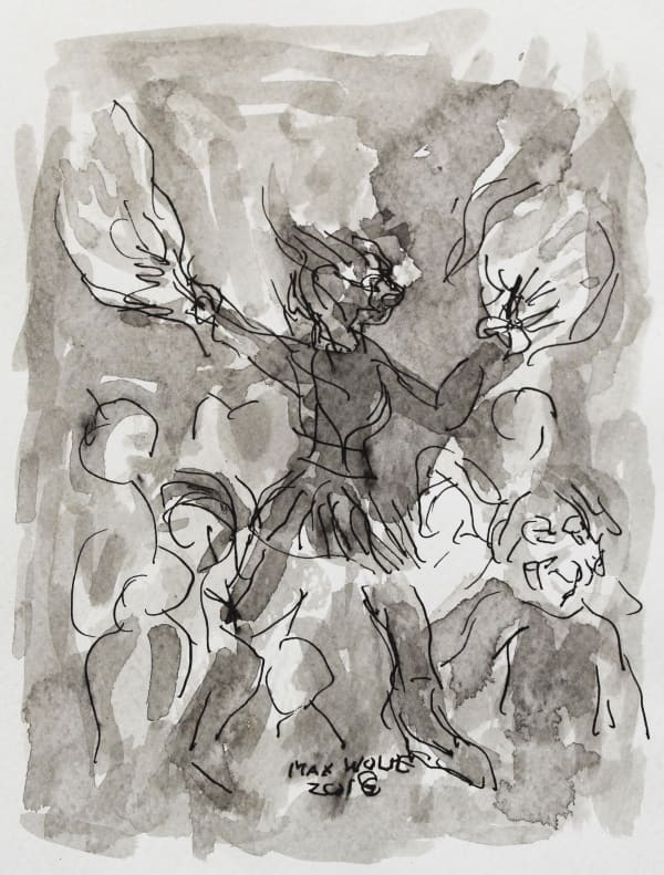 Max Wolpe, Fire Juggler, 2018