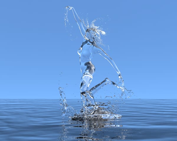 Rowan Thompson, We are Water, 2022