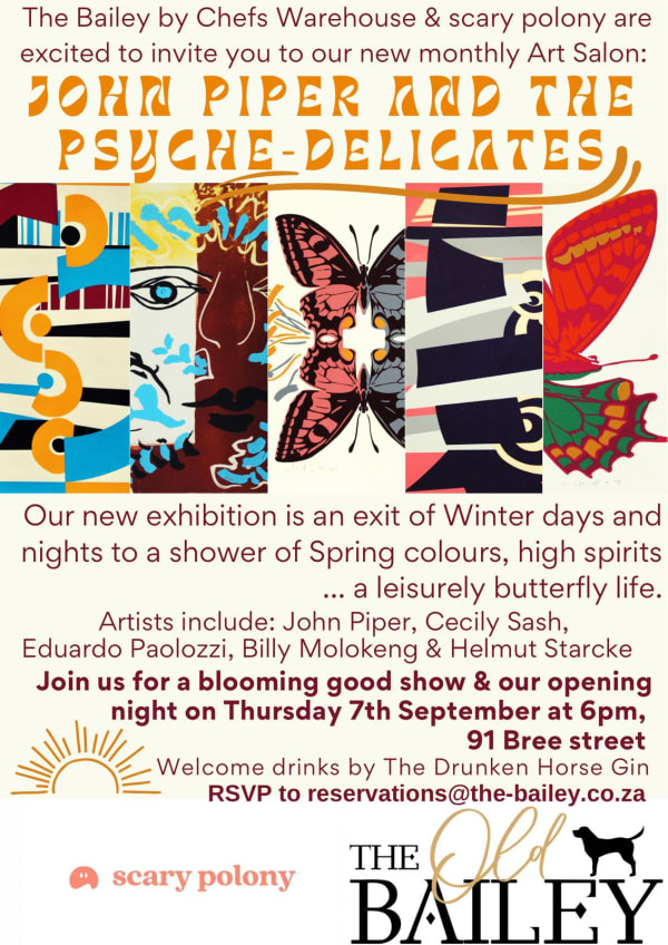 'John Piper and the Psyche-delicates' , 7th September - 6th December 2023.