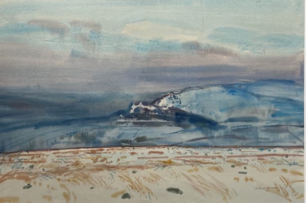 William Bowyer RA PPNEAC, Morning Mist over the Penines