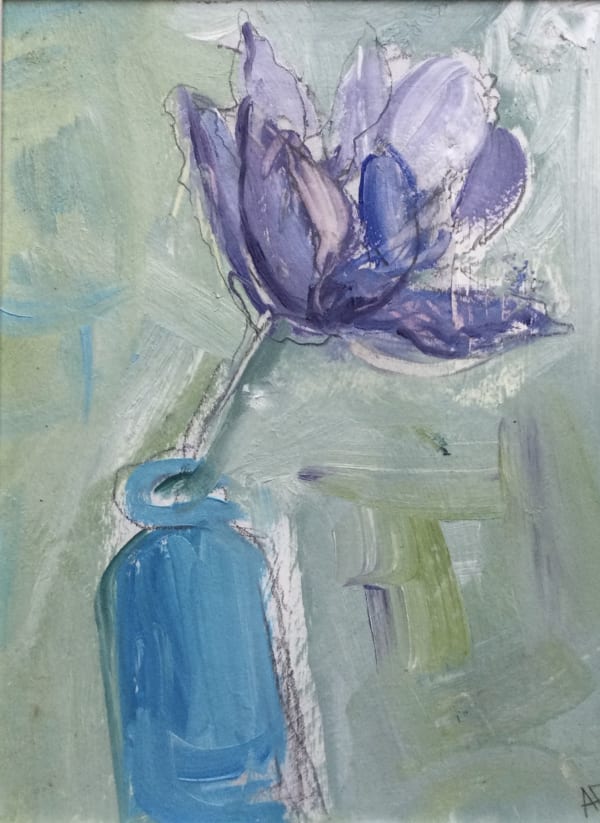 annie field rocking flower