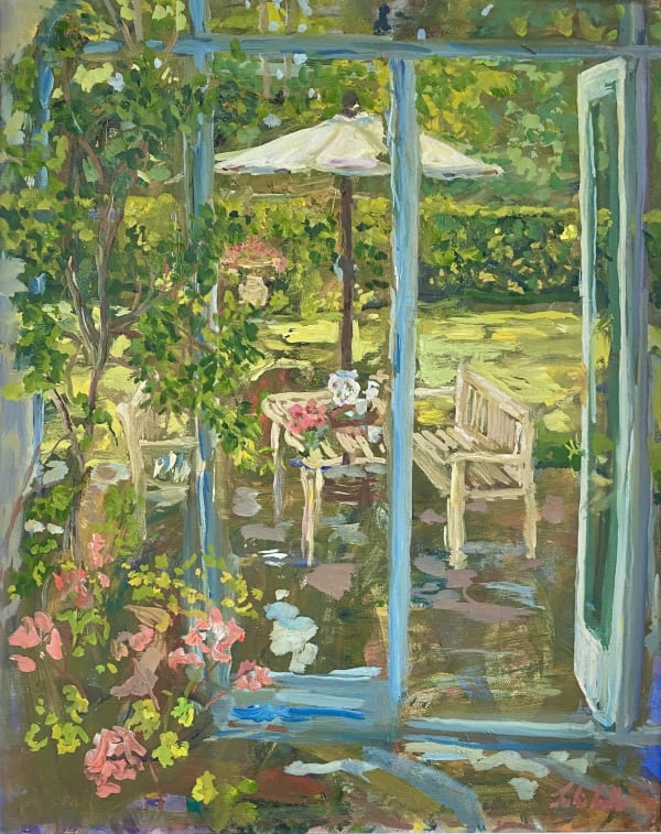 Julia Trotter, Looking Out on Autumn Terrace