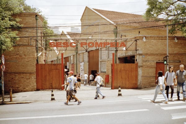 Sesc Pompeia. Photo: Ciro Miguel