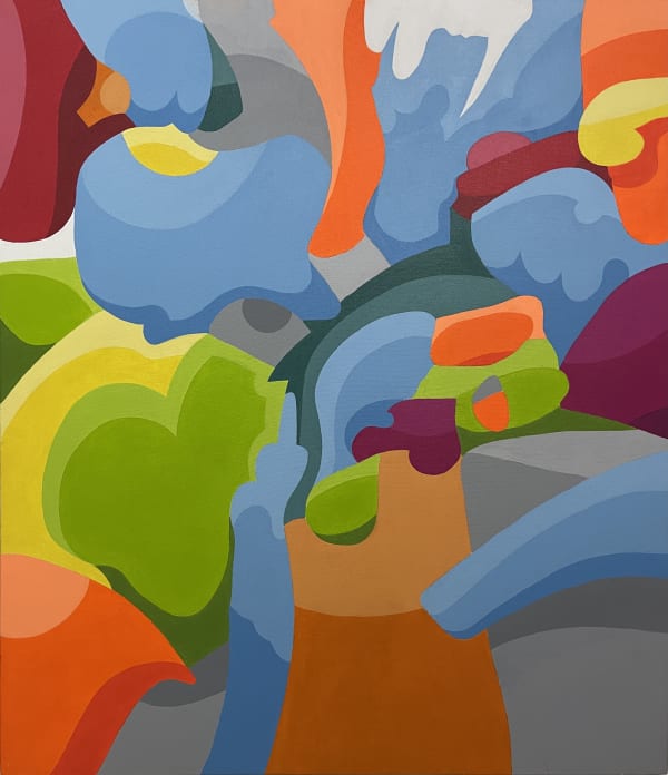 Ricardo Huezo - No podés pintar así, no. 6, 2022