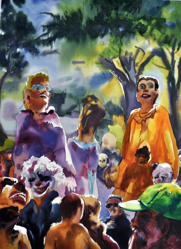 Adrián Arguedas - La quema, 2021