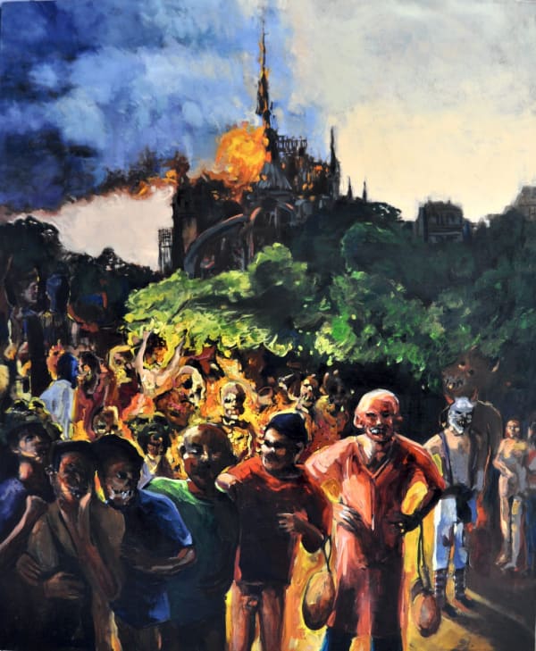 Adrián Arguedas, La quema, 2021