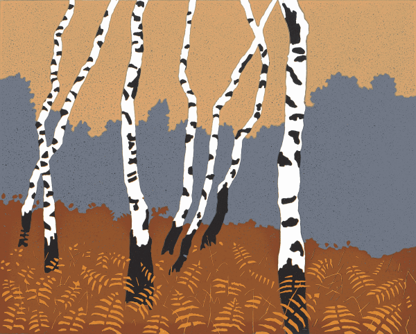 Jess Davies, Autumn Birches ed. 10