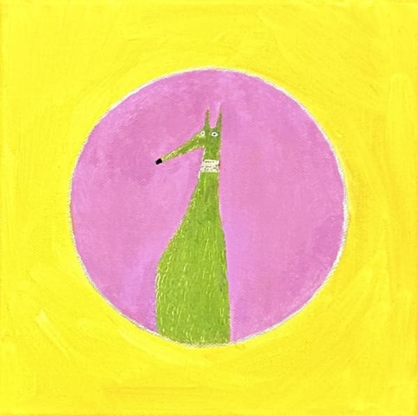 Michael Rees, Green on Yellow Whippet