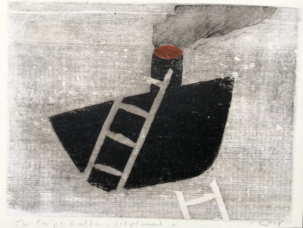 Keith Purser (Prints), The Ship's Ladder (Displaced)