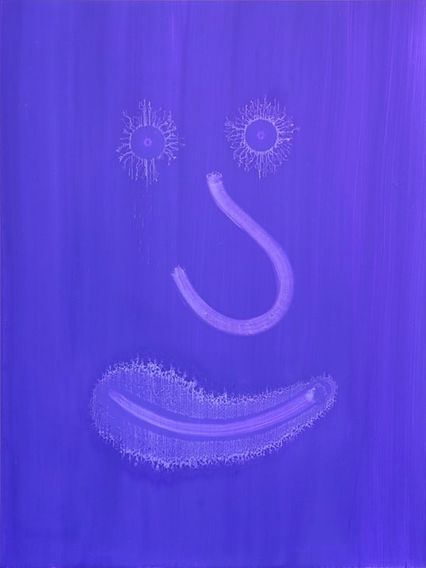 Phillip Reeves SUBpurp, 2021 Oil on Aluminium Dibond 40 x 30 x 3 cm