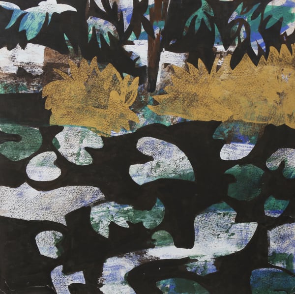 Nikoo Hashemi Untitled, 2007 Mixed media and collage on paper 35 x 35 cm