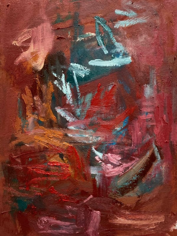 Alice Mansfield Untitled, 2023 Oil on paper 43 x 30cm