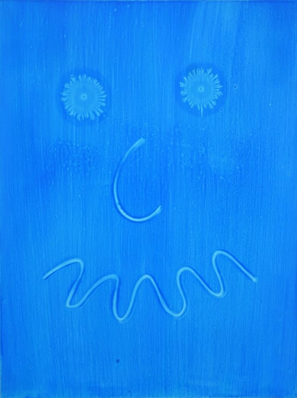 Phillip Reeves SUBmuddle, 2021 Oil on Aluminium Dibond 40 x 30 x 3 cm