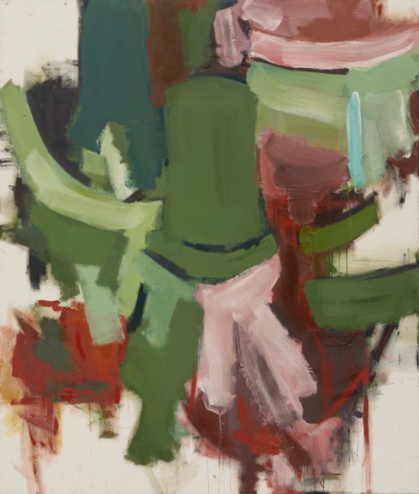 Alice Mansfield The Ending, 2023 Acrylic and ink on canvas 135 x 115 cm