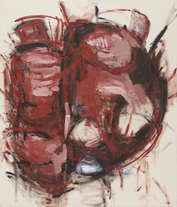 Alice Mansfield Lessons in Impermanence, 2023 Acrylic and ink on canvas 140 x 120 cm