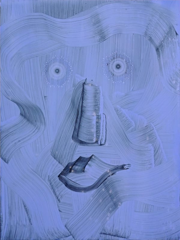 Phillip Reeves SUBniceone, 2021 Oil on Aluminium Dibond 40 x 30 x 3 cm